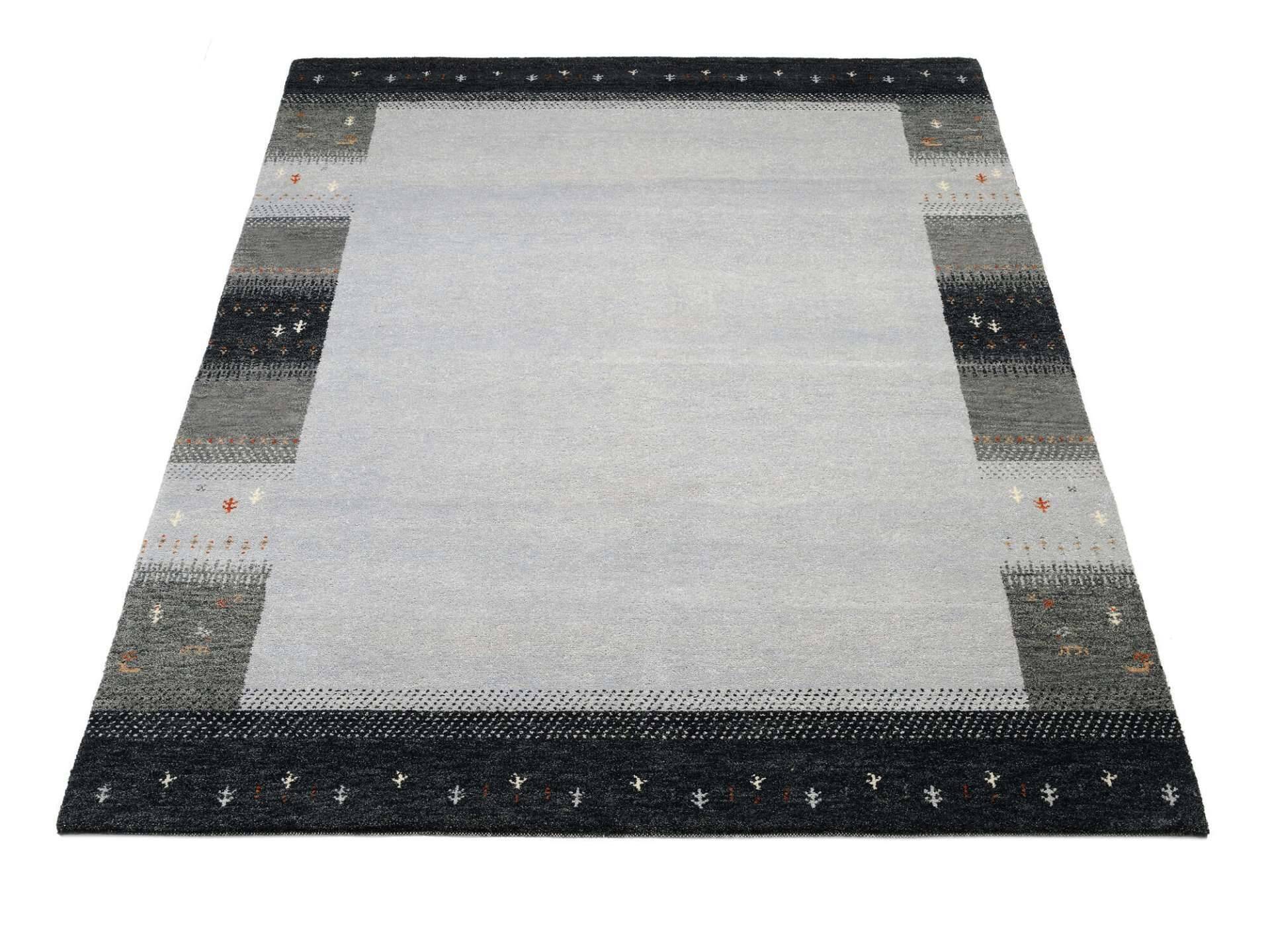 Teppich Intense Mala Gabbeh Design Handgeknüpft Schurwolle – Bild 6