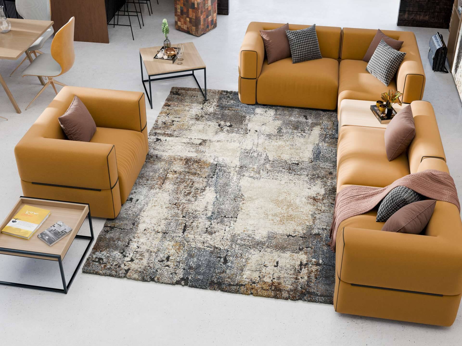 OCI Cyrus Sun Webteppich - Modern – Bild 2