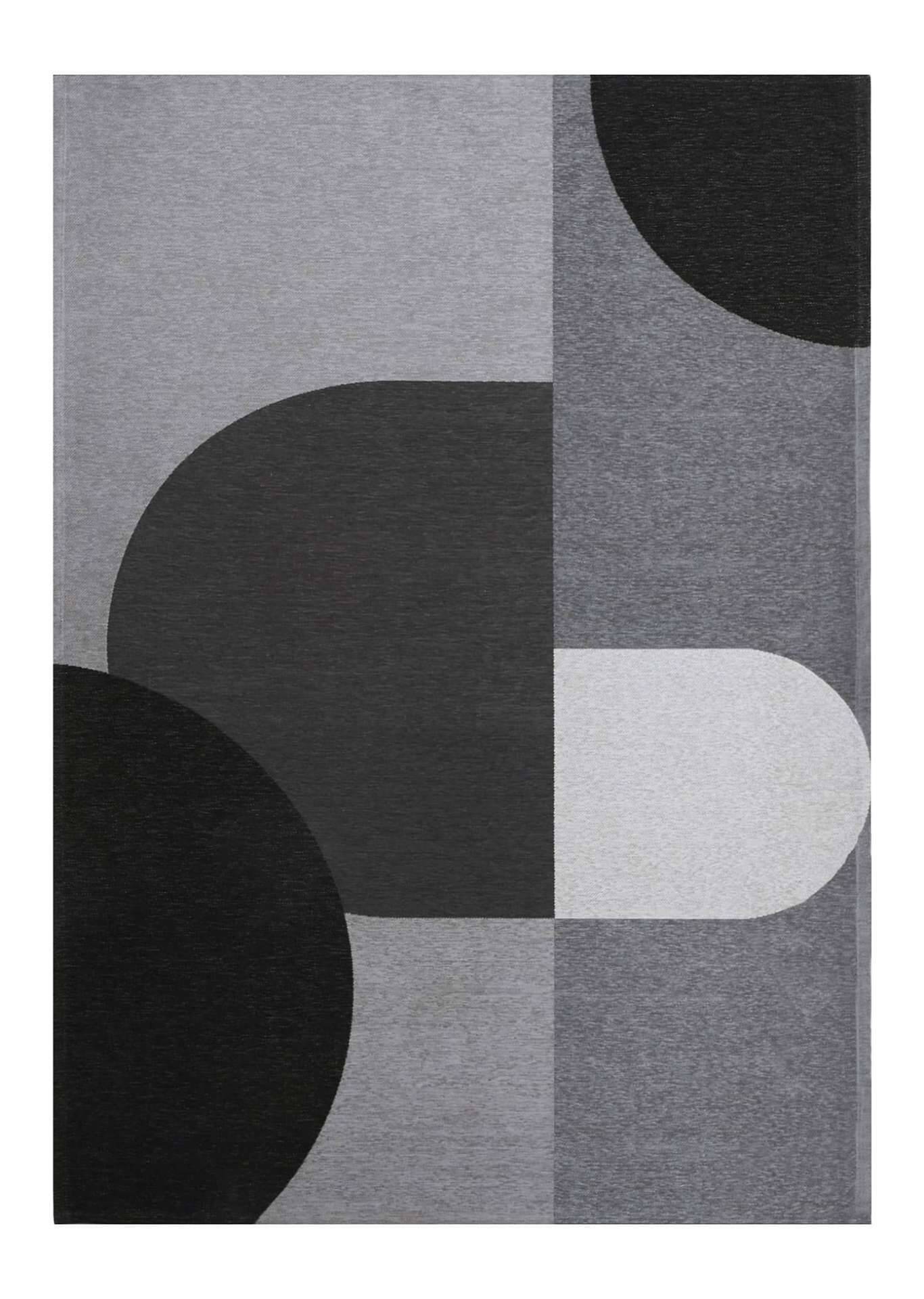 Moderner Teppich RENE GREY - Waschbarer Teppich – Bild 1