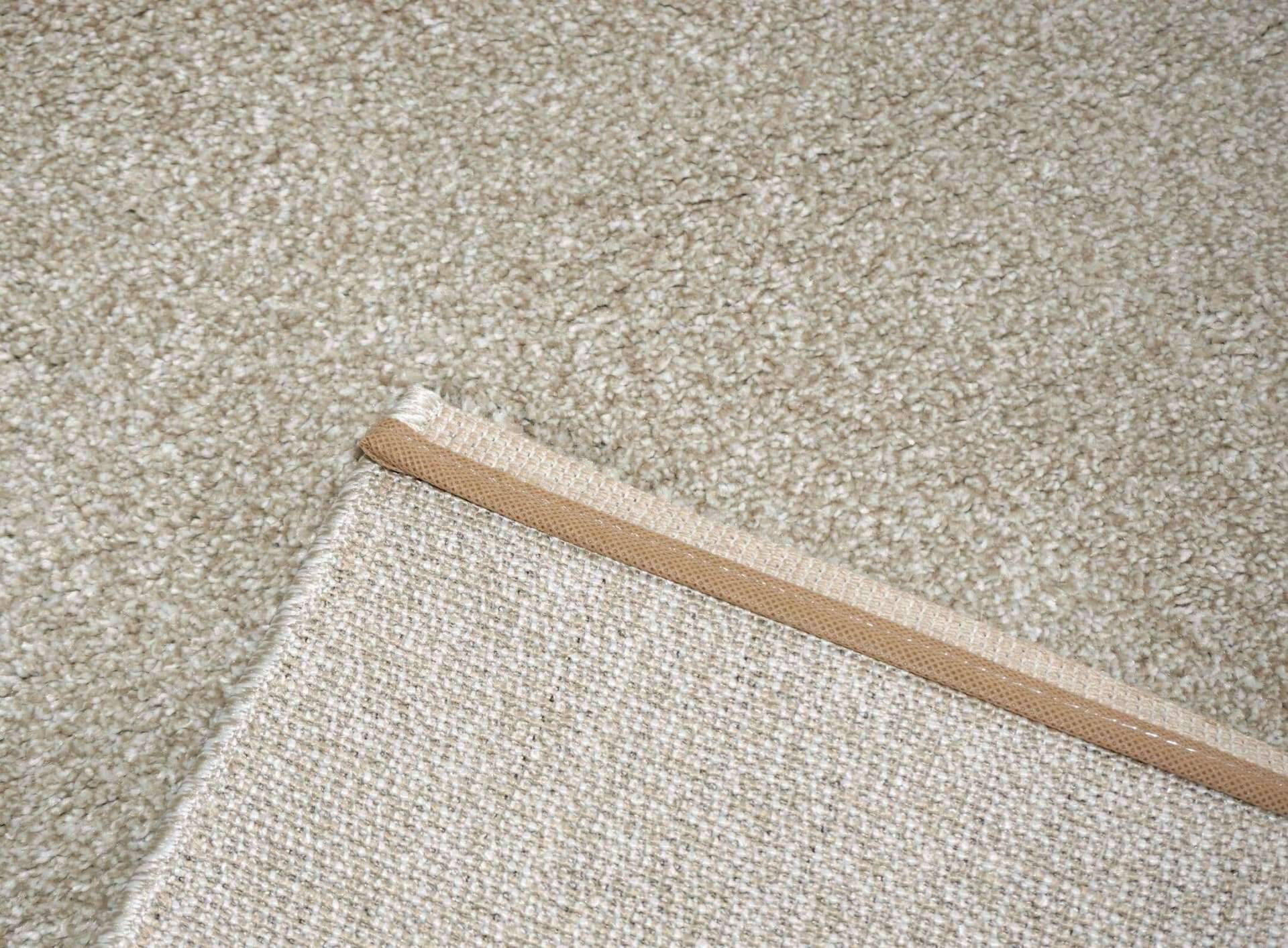 Teppich uni beige Samoa 6870-001-007 Kuschelteppich – Bild 3