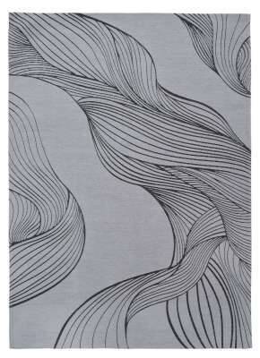 Moderner Teppich LIPARI GRAY - Waschbarer Teppich