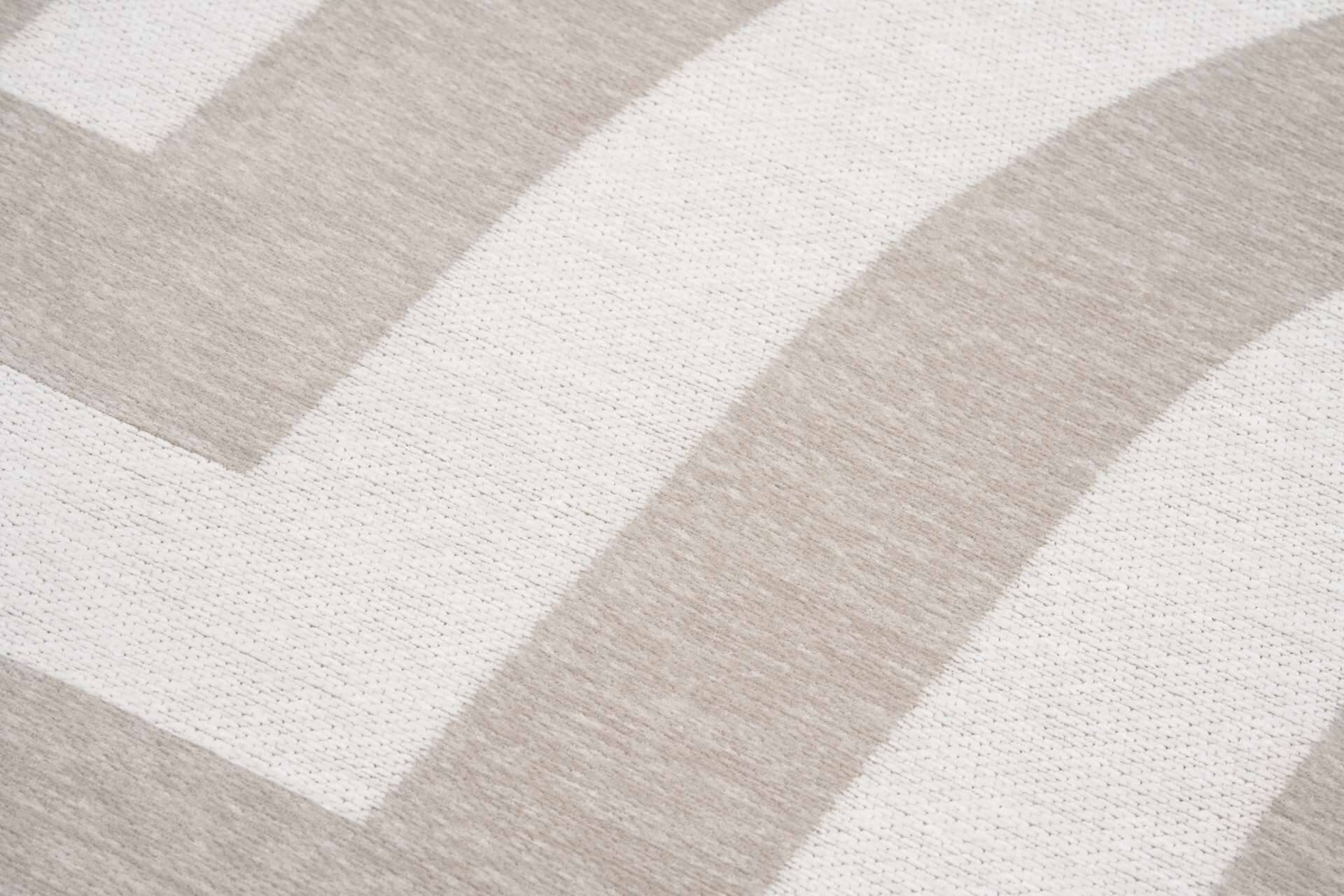 Moderner Teppich TIFFANY BEIGE - Waschbarer Teppich – Bild 3