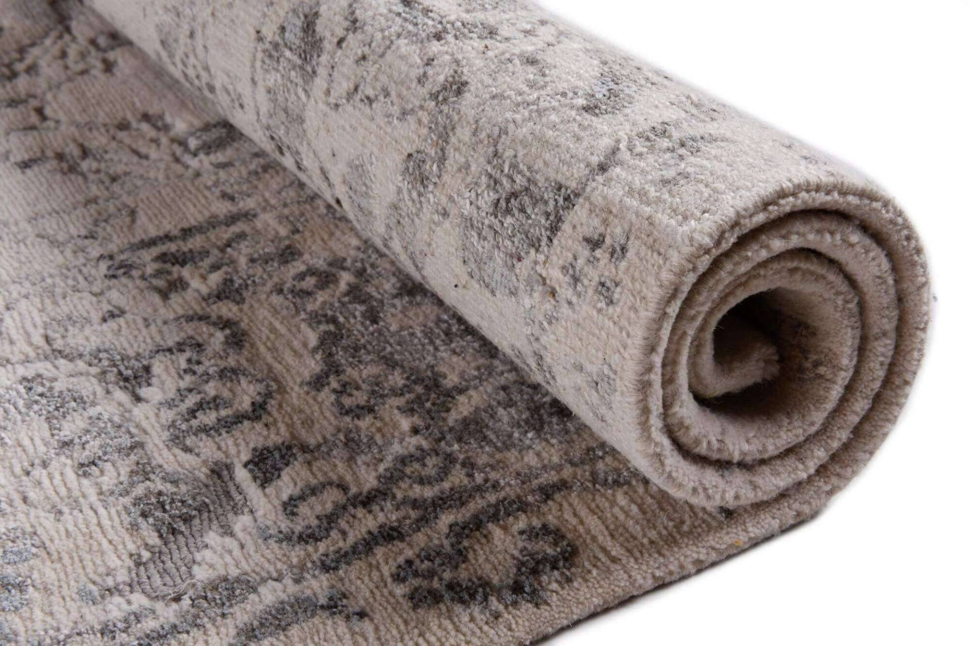 Nepal Teppich Patan Alo 30/10 Seide Wolle Design 244x303cm – Bild 3