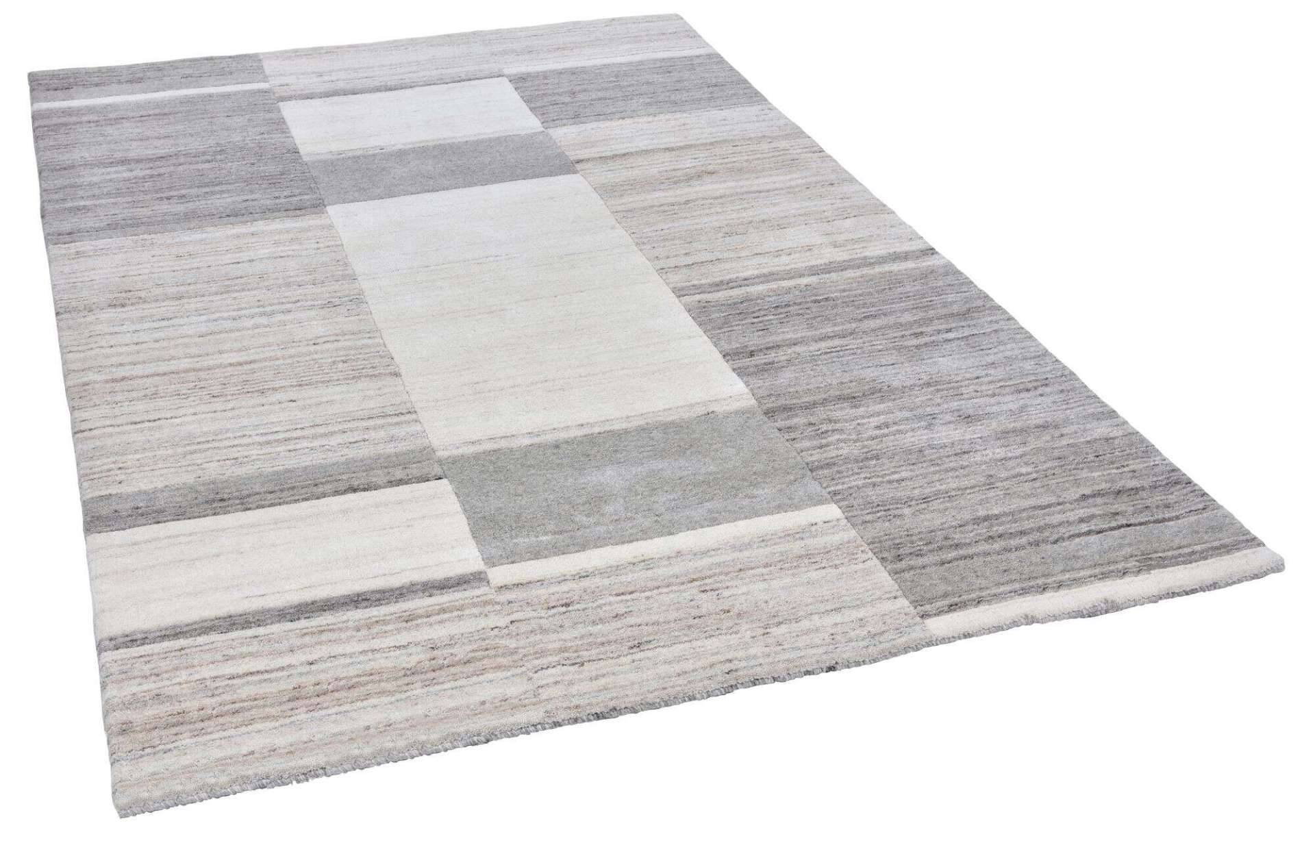 Lori Dream Super beige Teppich Handgewebt Reine Schurwolle – Bild 6