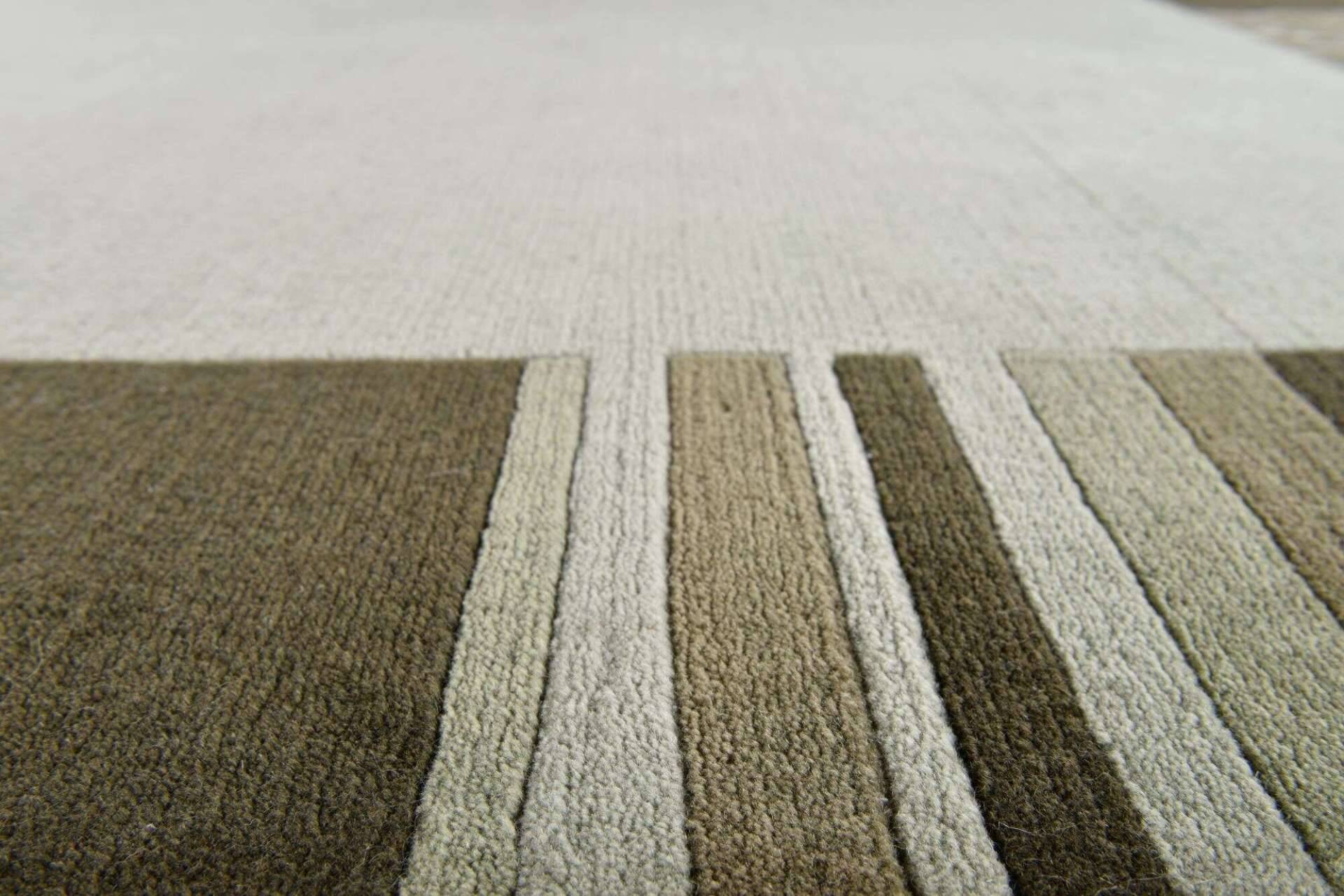 Nepal Teppich 160x230 cm grün Gurkha MS77 – Bild 4