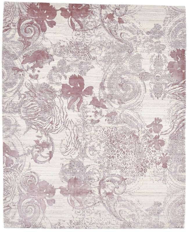 Nepal Teppich Jabu Silk 60 Wolle Seide Design 249x306cm