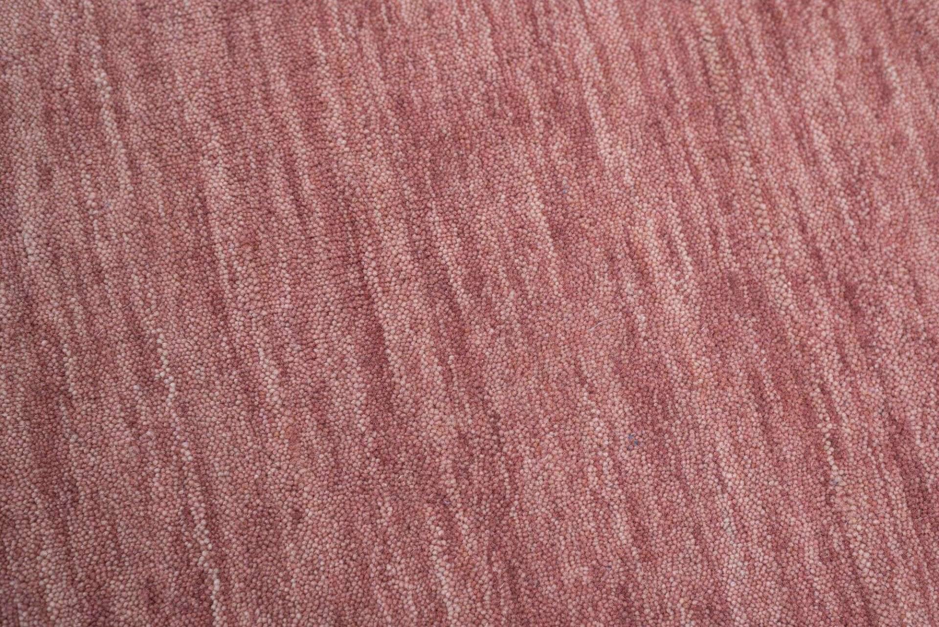 Handwebteppich Holi Schurwolle Naturteppich Teppich uni – Bild 6