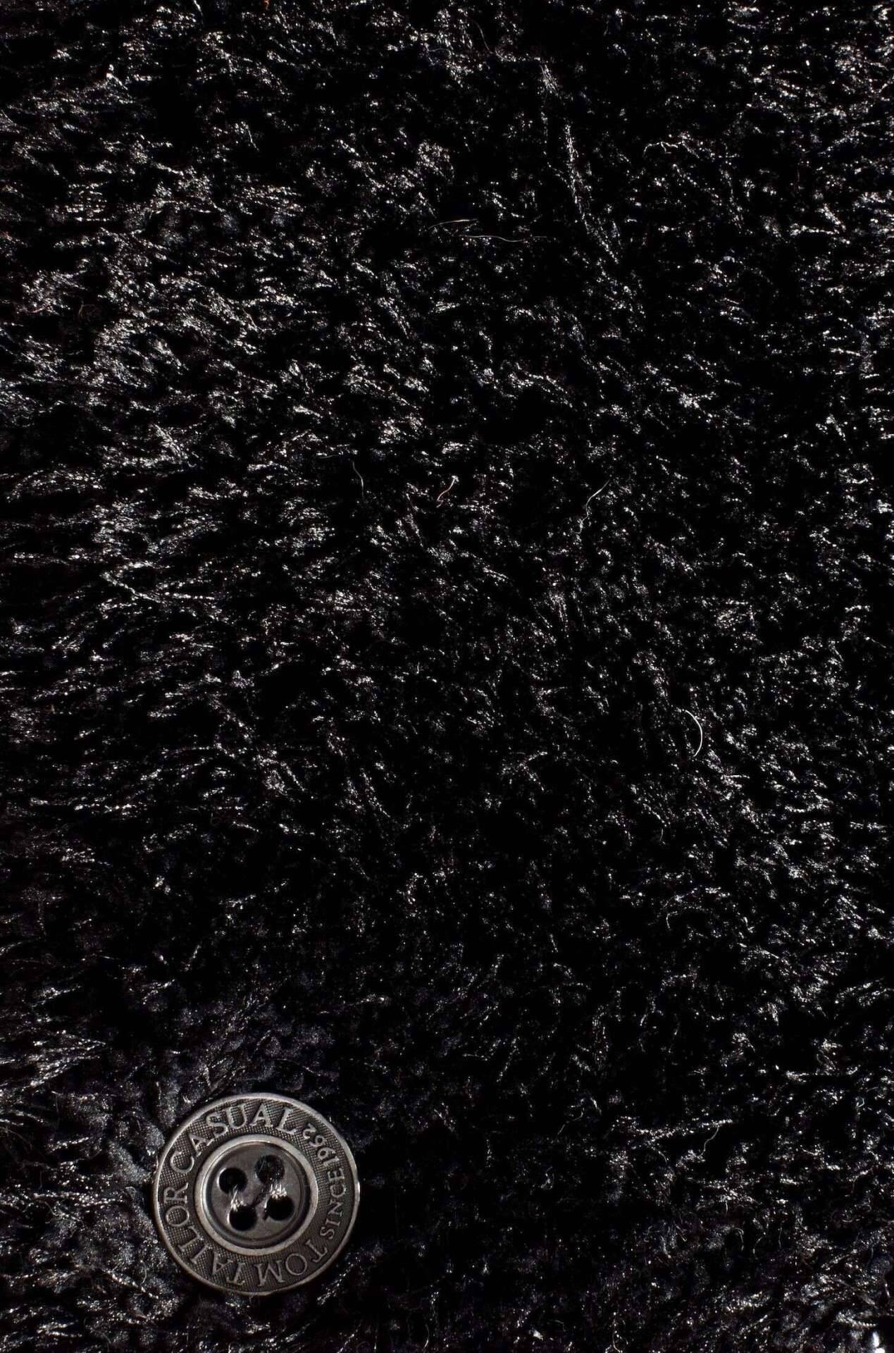 Soft uni schwarz Kuschelteppich Teppich Uni – Bild 2