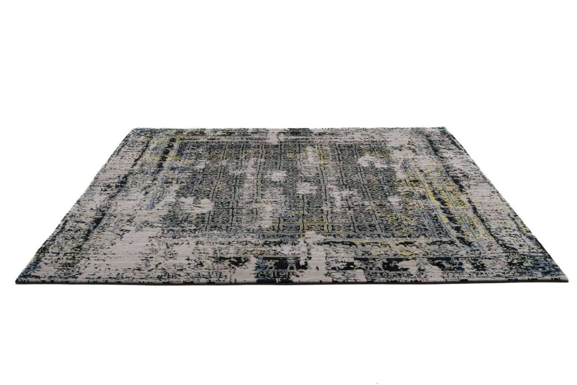 Nepal Teppich Jabu Silk 60 Wolle Seide Design 249x304cm – Bild 4