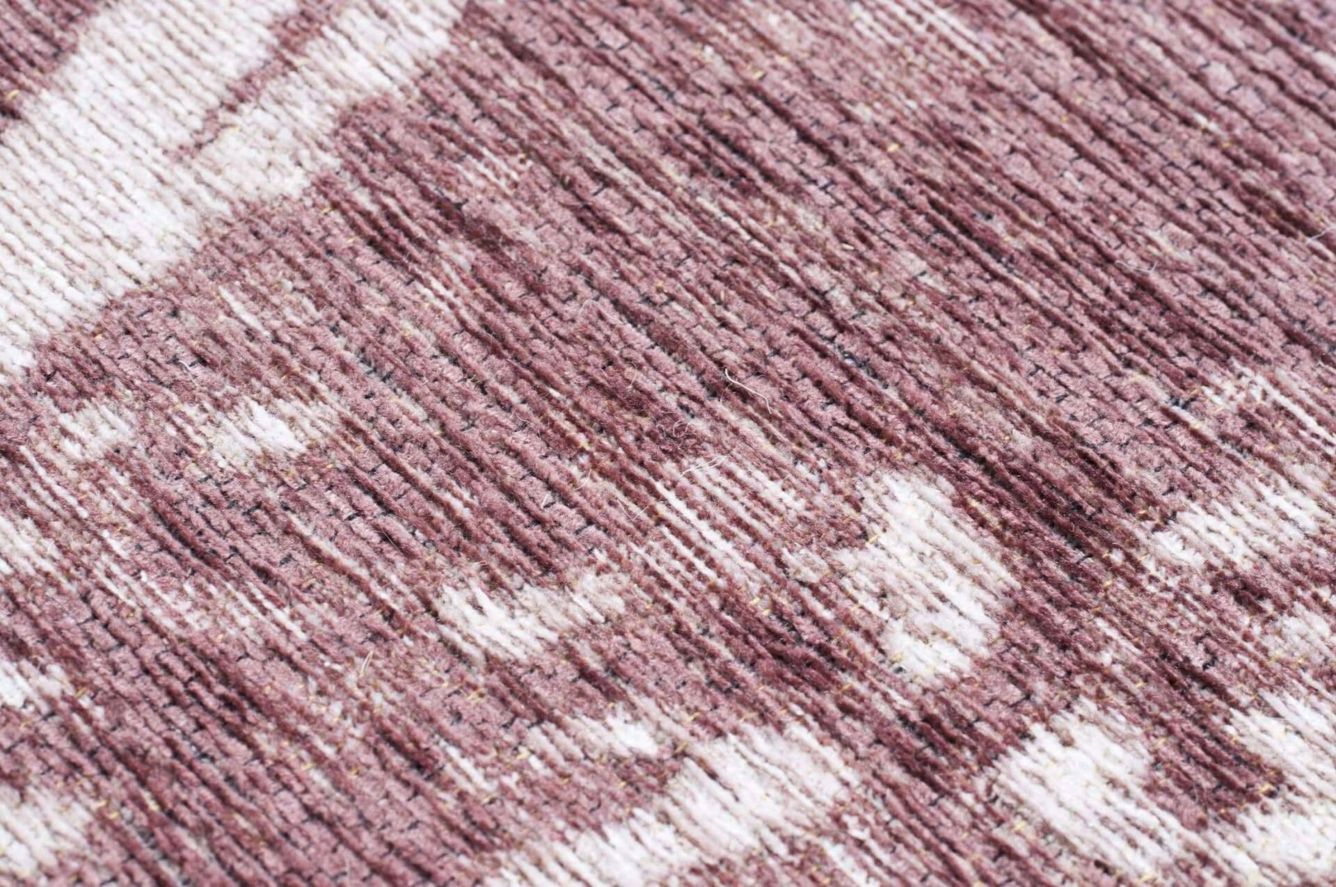 Teppich Fine Lines rosa Flachgewebe Flurteppiche – Bild 5
