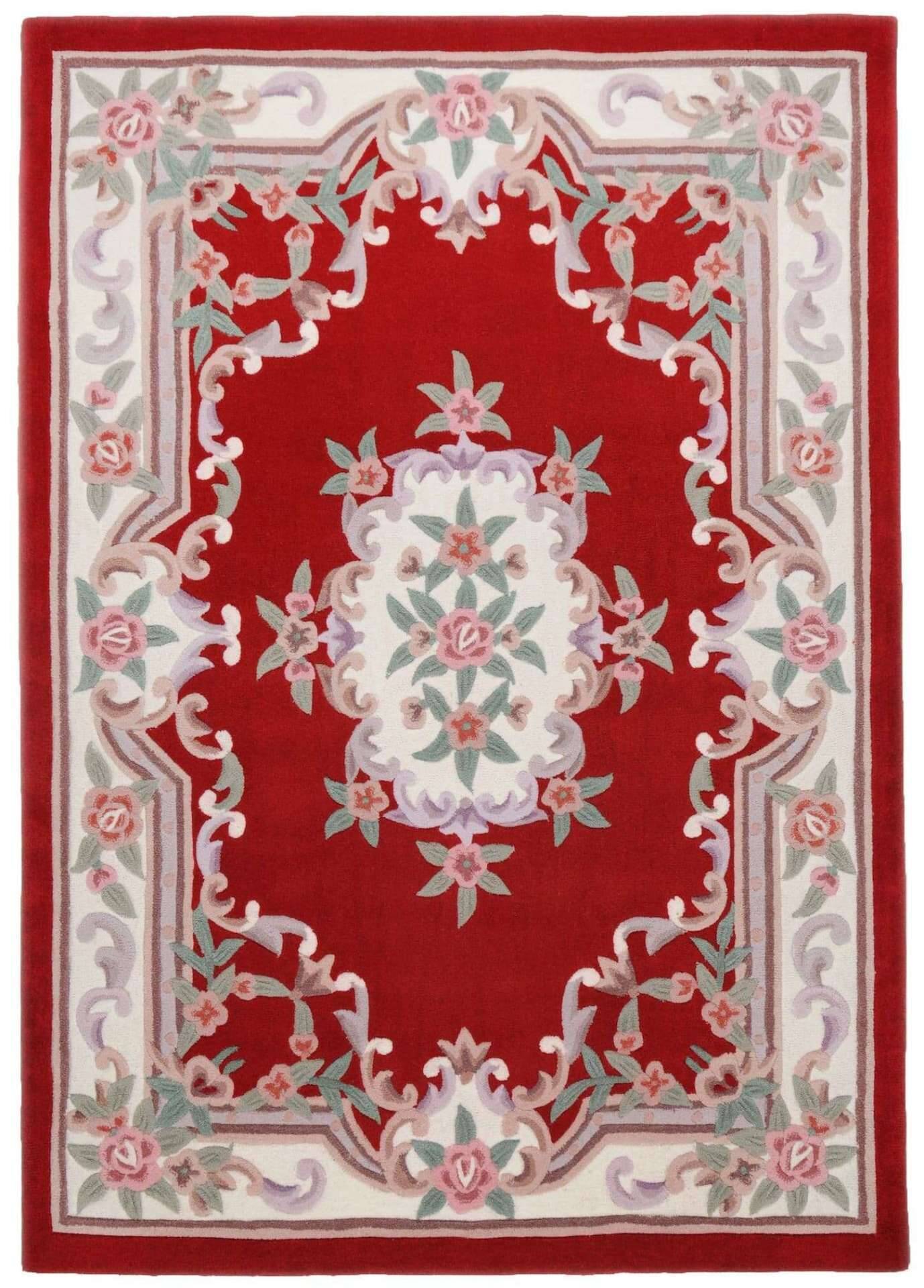 Ming Aubusson Teppich China Design Theko – Bild 1