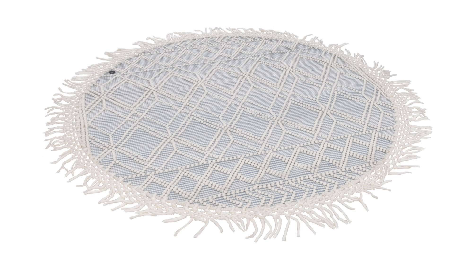 Tom Tailor Colored Macrame Four Teppich Wollteppich Natur – Bild 5