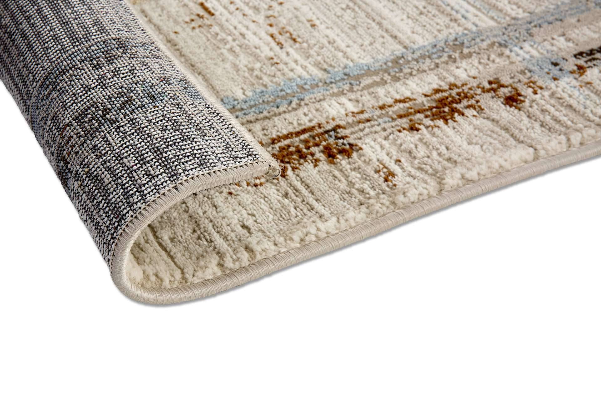 Vintageteppich Jules D.252 C. 043 Striche grau-beige – Bild 20