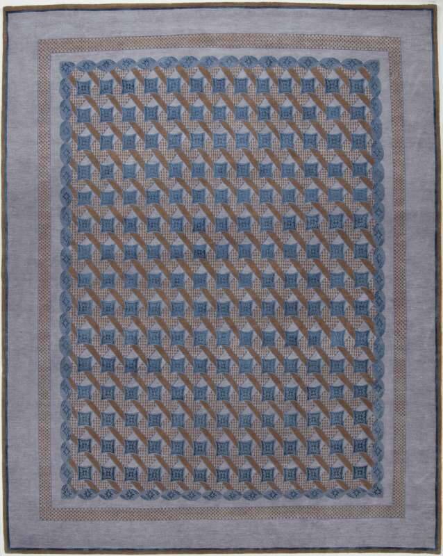 Nepal Teppich Handgeknüpft Jabu-Silk 30 250x300 cm Design C3570