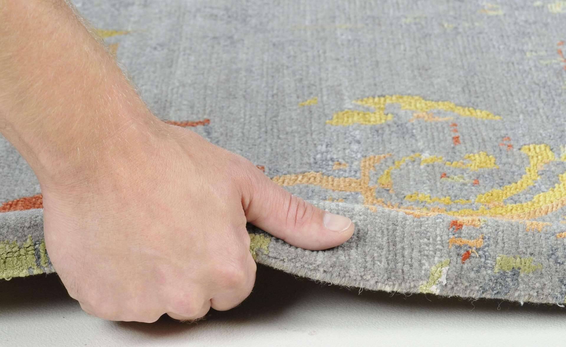 Jabu-Silk 50 Handgeknüpft in Nepal 200 x 300 cm Design C2918 – Bild 2