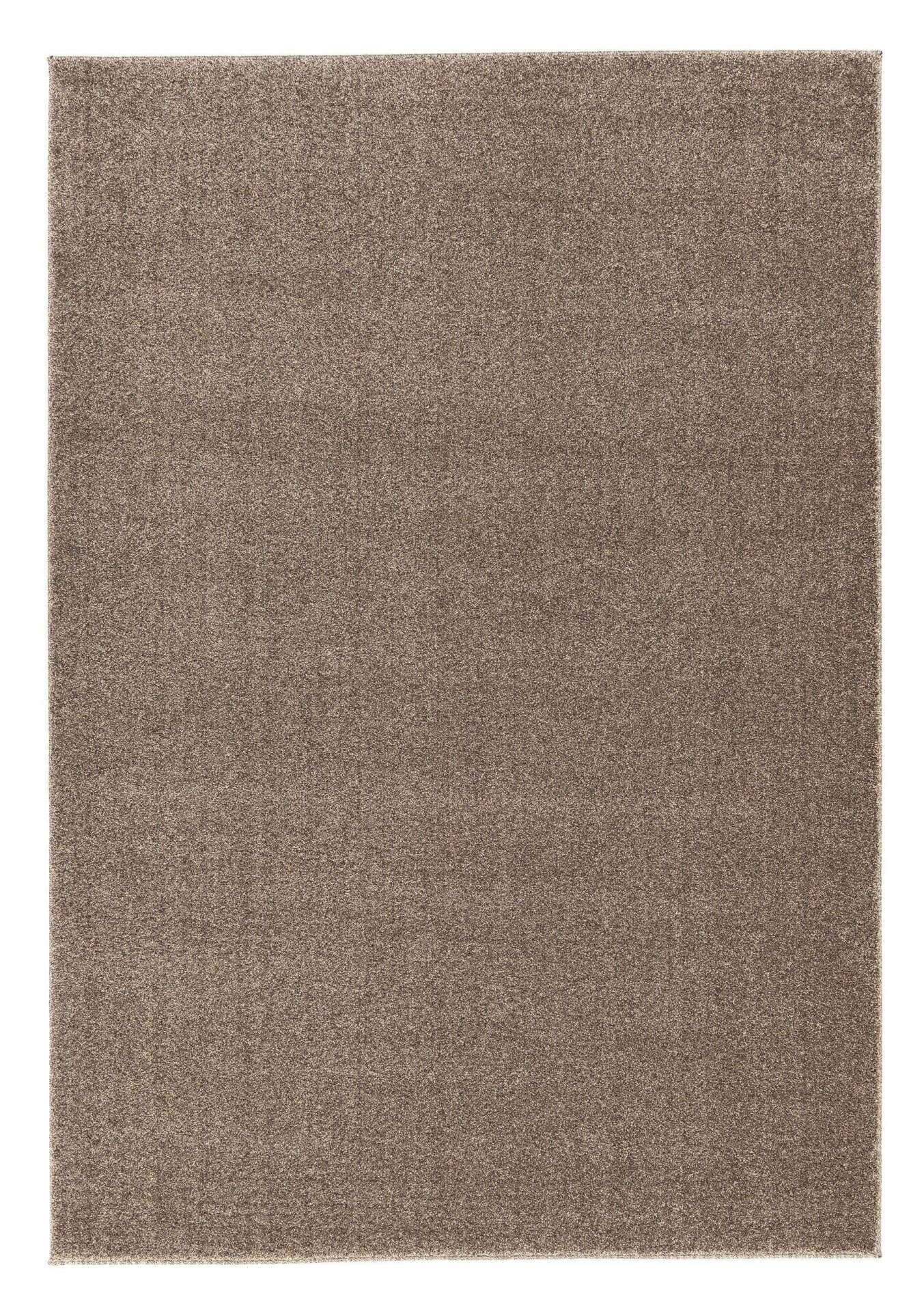 Teppich uni braun Samoa 6870-001-066 Kuschelteppich – Bild 1
