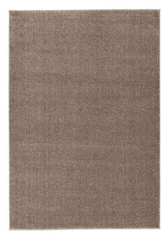 Teppich uni braun Samoa 6870-001-066 Kuschelteppich