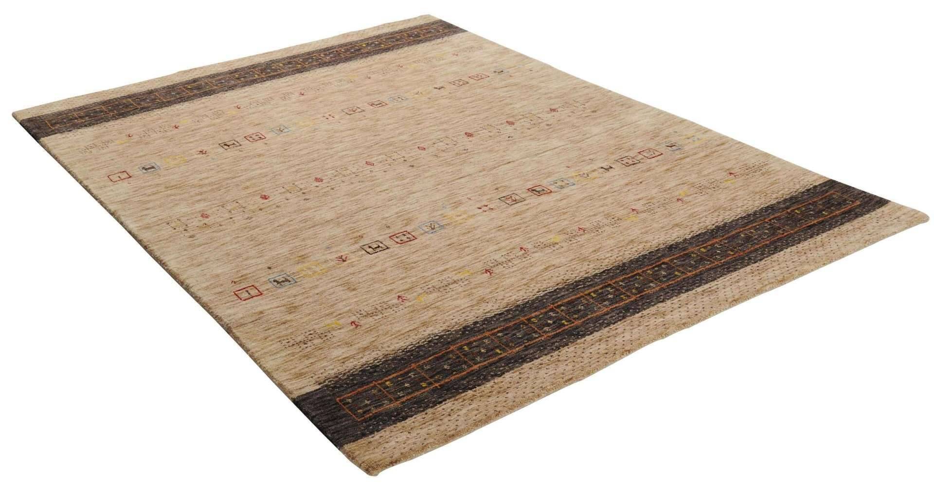 Teppich Lori Dream Gold Handgearbeitet Wolle – Bild 2