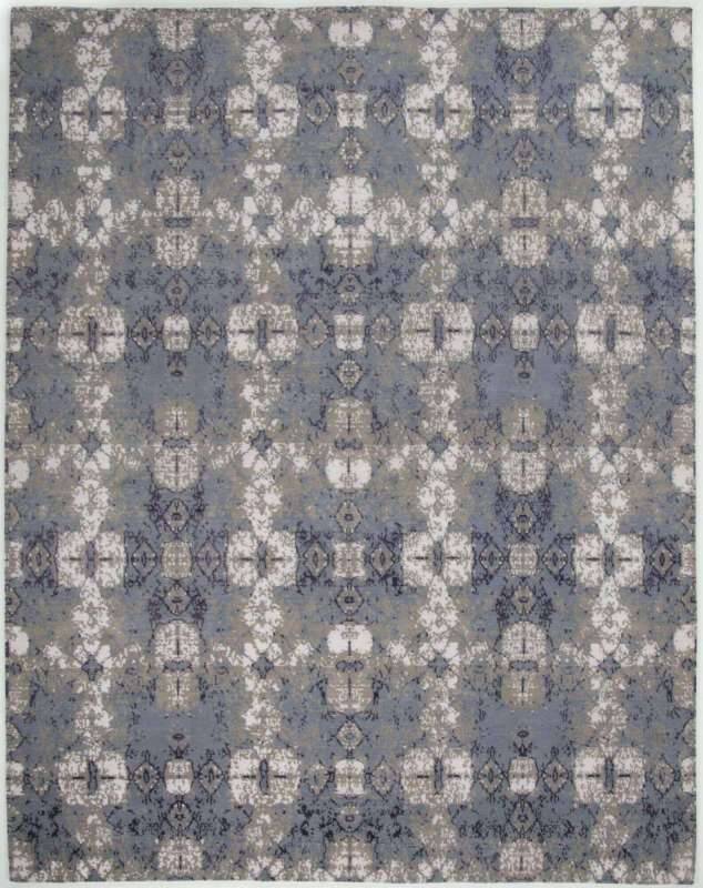 Nepal Teppich Jabu Silk 30 Wolle Seide Design Teppich 246x308cm
