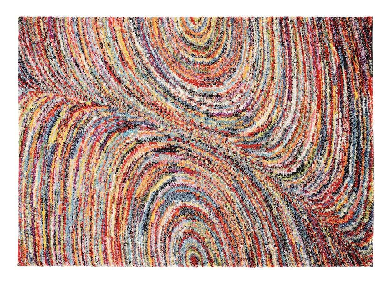 Teppich Sixteen Face Kreismuster Multicolor – Bild 6