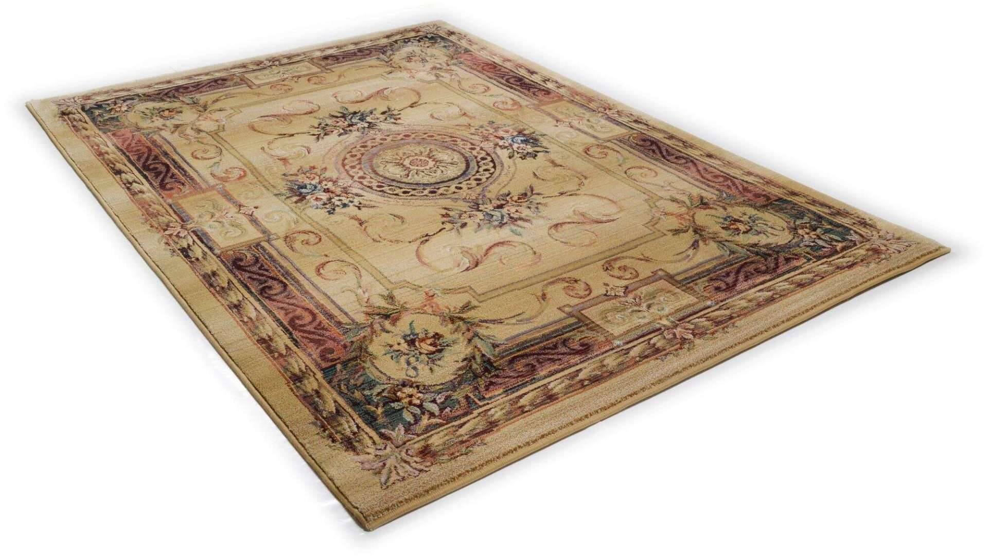Orientteppich Gabiro 856 Teppich Klassisch beige – Bild 5