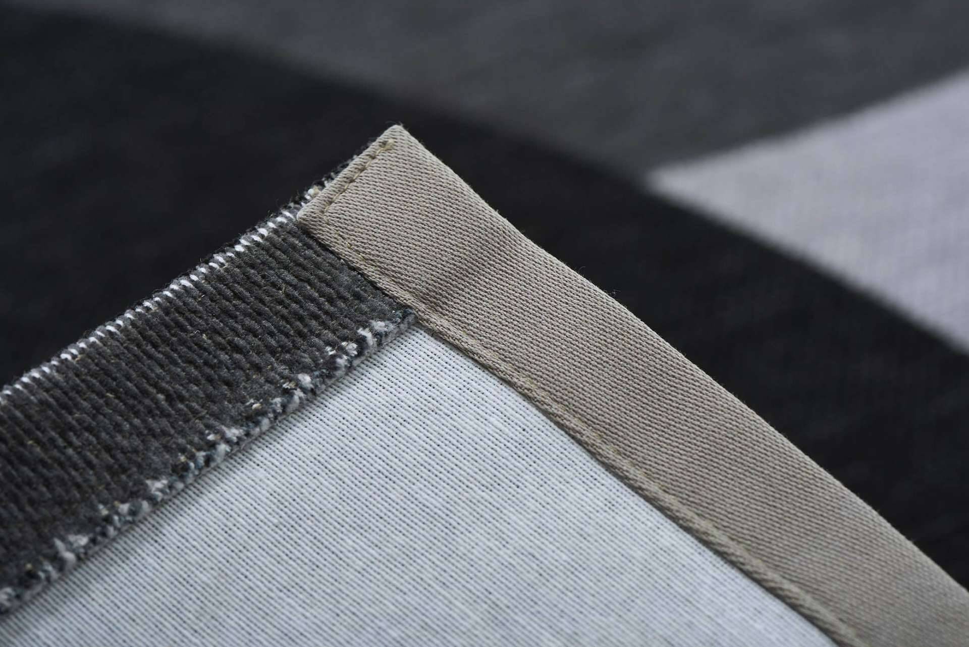 Moderner Teppich RENE GREY - Waschbarer Teppich – Bild 5
