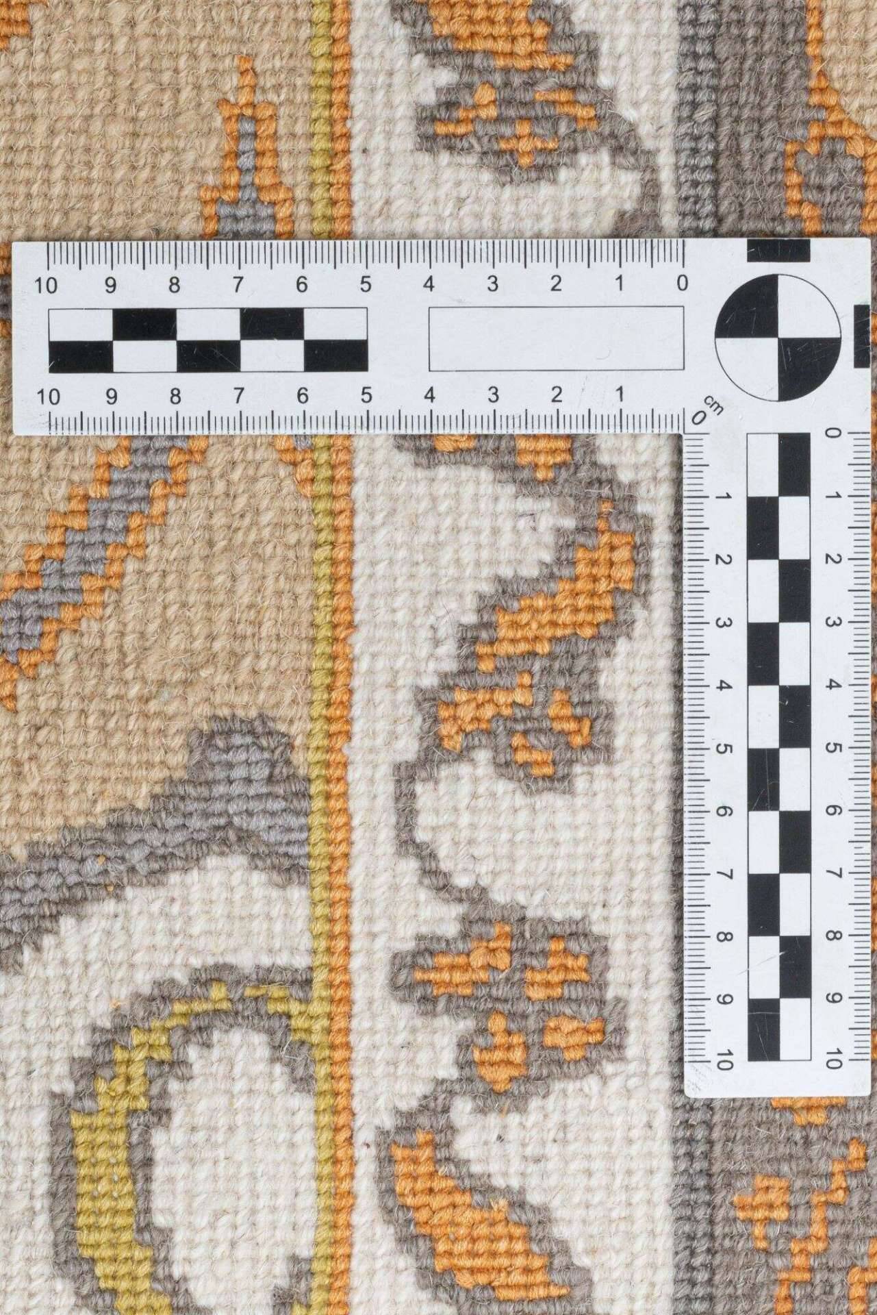 Nepal Teppich Jabu Silk 60 Wolle Seide Design Teppich 246x306cm – Bild 3