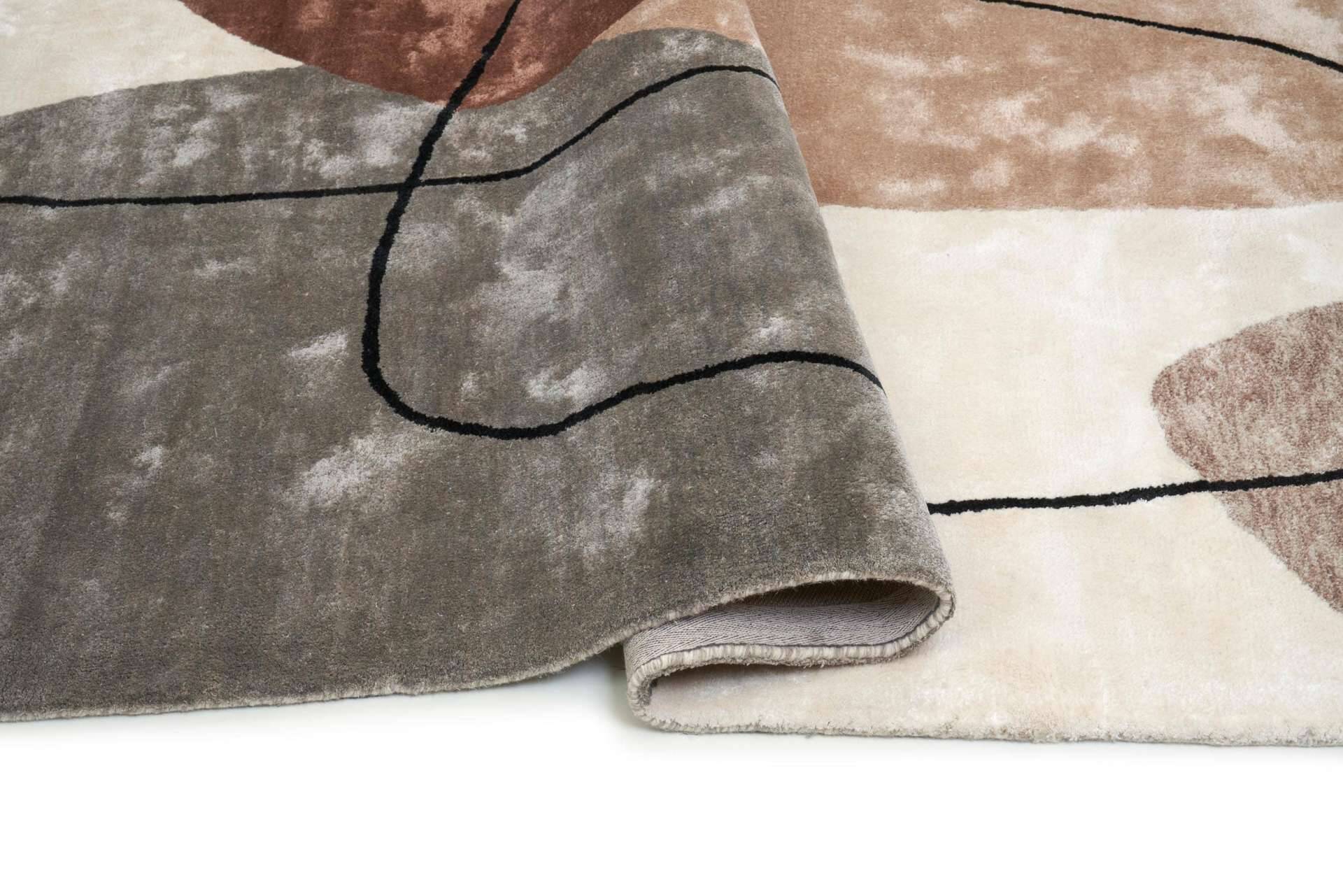 Moderner Teppich TAMARIS SAND – Bild 3