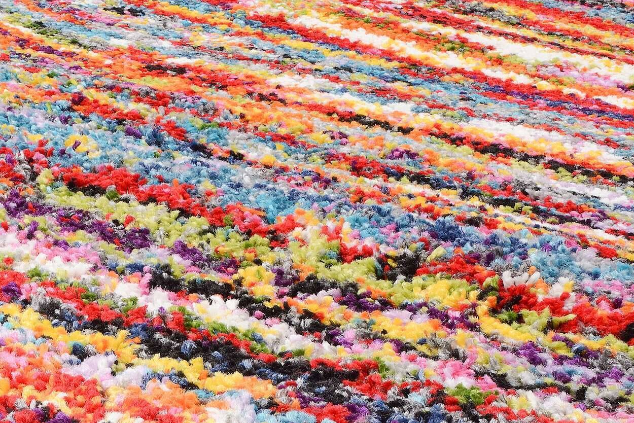 Teppich Sixteen Face Kreismuster Multicolor – Bild 2