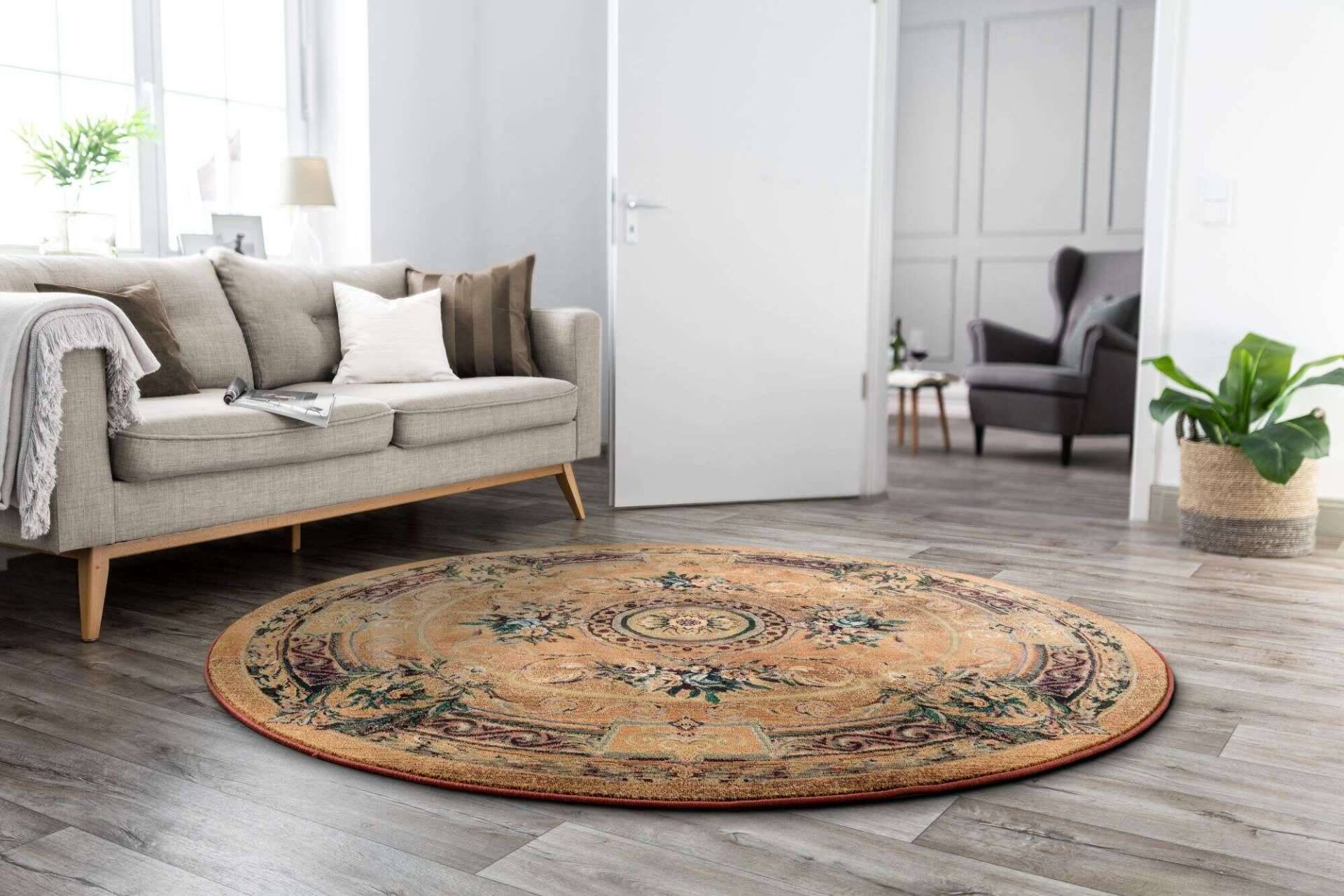 Orientteppich Gabiro 856 Teppich Klassisch Terra – Bild 2