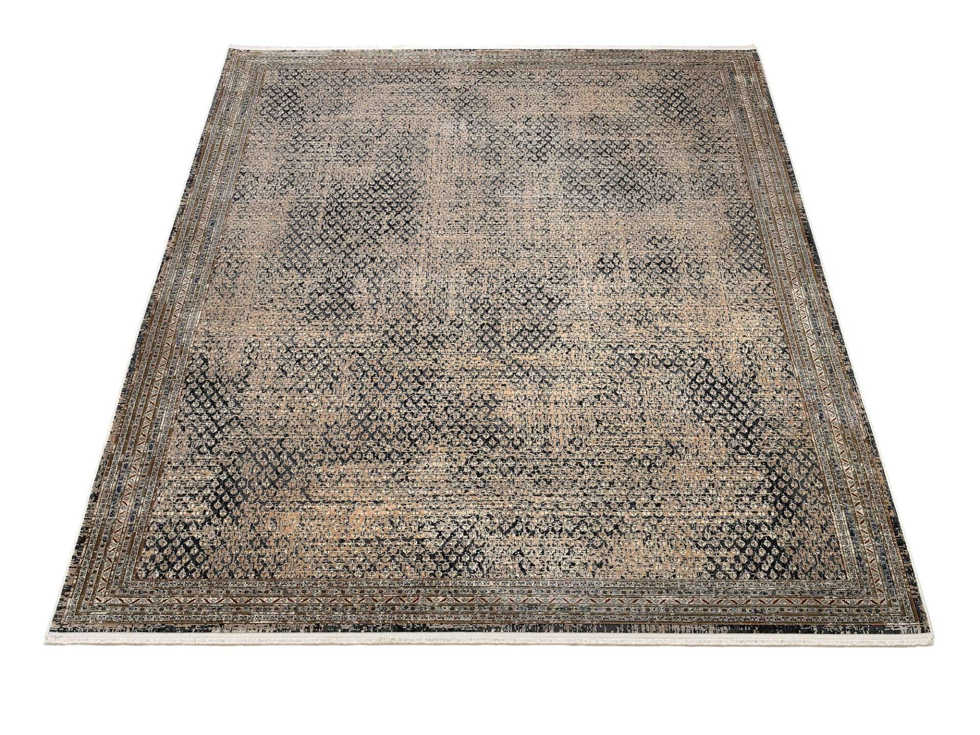 POINTS Klassischer Vintage Teppich aus Modalfaser mit Glanz Effekt – Bild 6