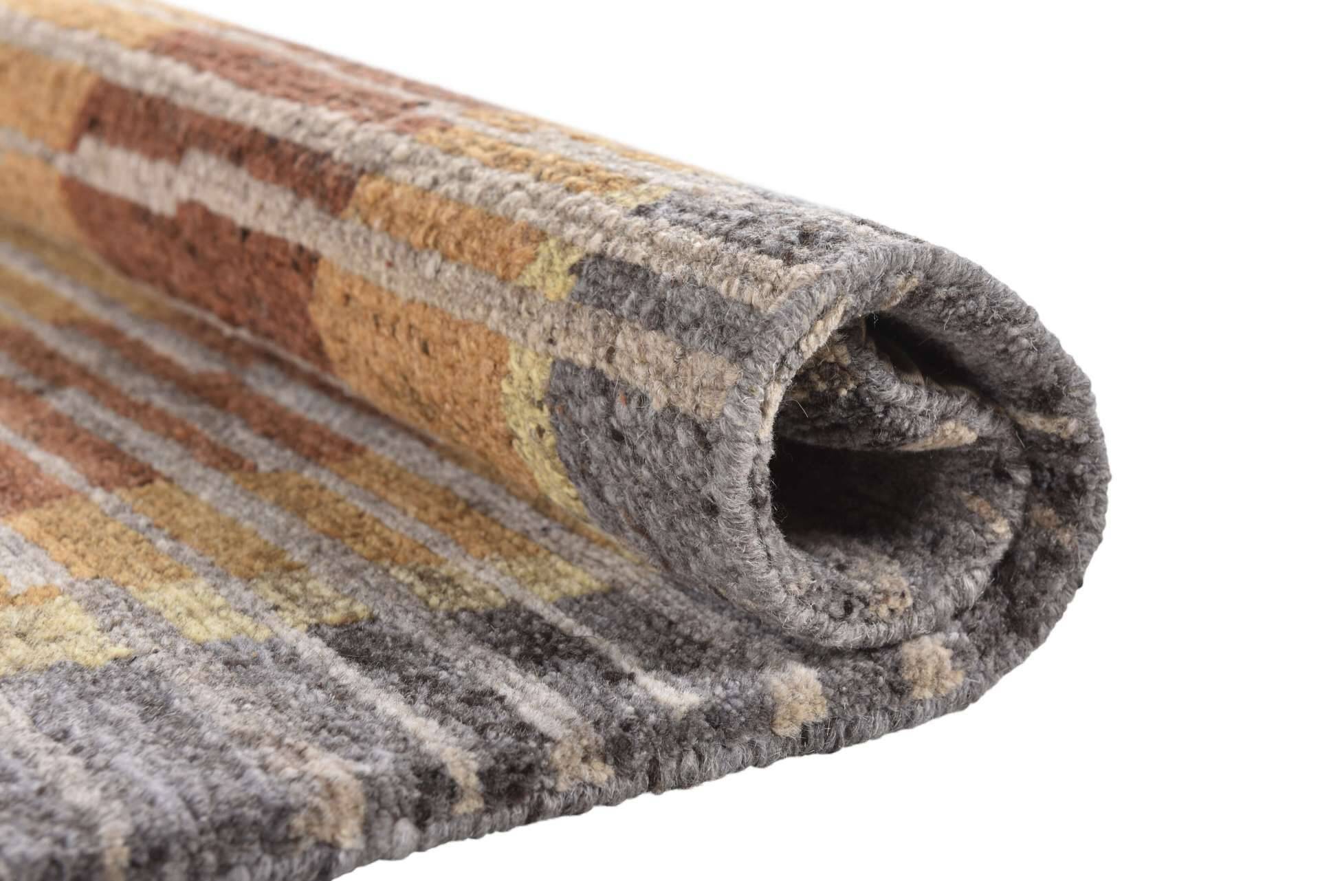 Teppich Nepal Dumbo grau-multi im Wunschmaß – Bild 6