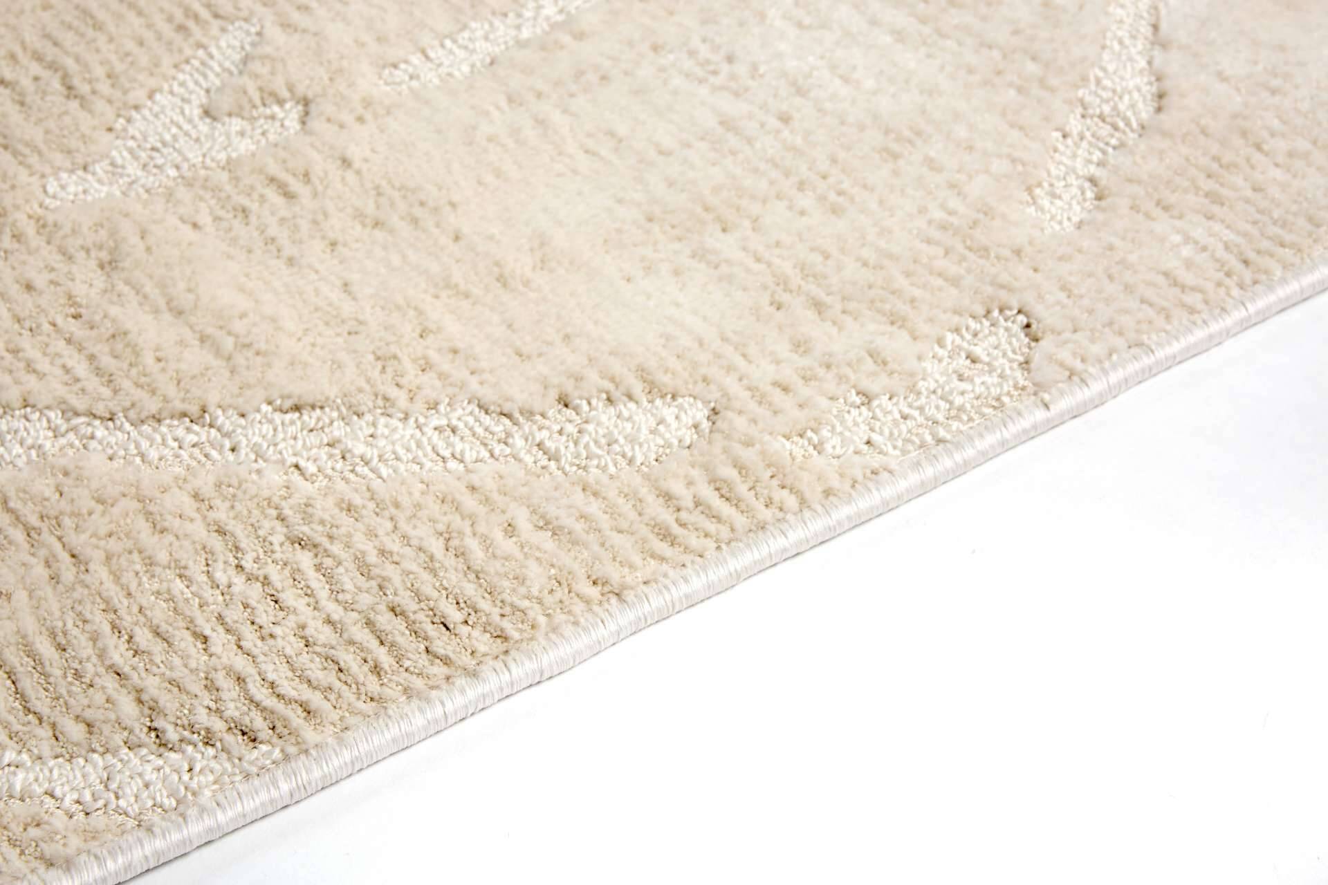 Wohnteppich Lou D.252 C.006 Rauten creme – Bild 18