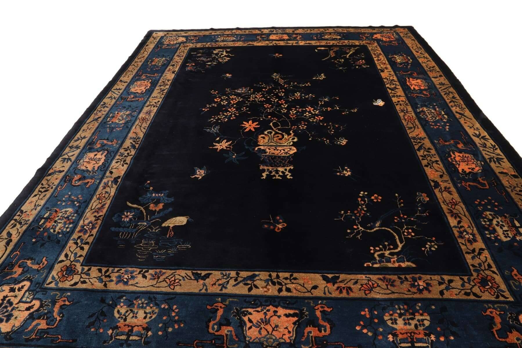 Teppich China Antik 277x351 cm Handgeknüpft Wolle – Bild 11