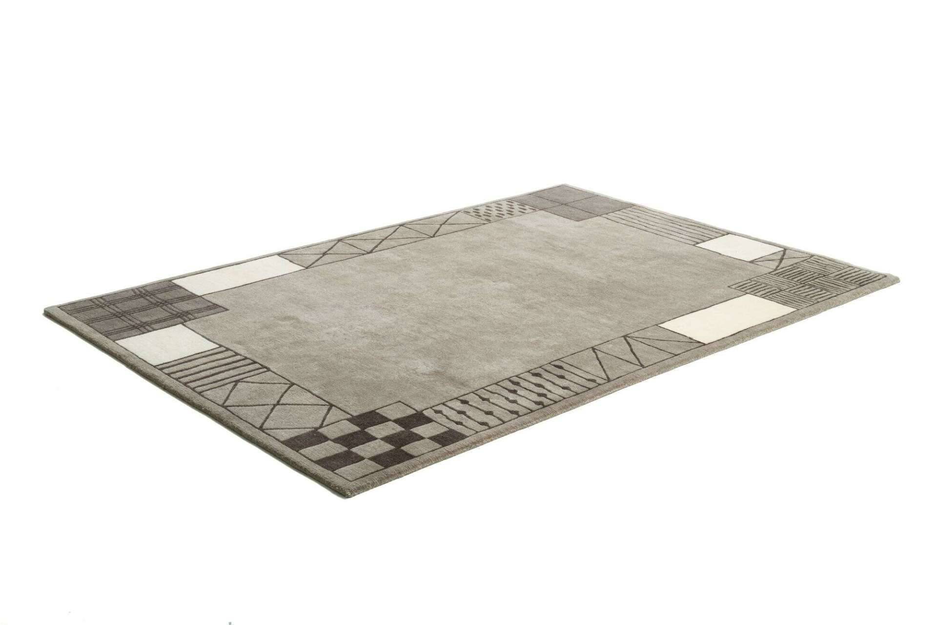 Nepal Teppich Baktapur Elegance Design Handgeknüpft 161x236 cm – Bild 6