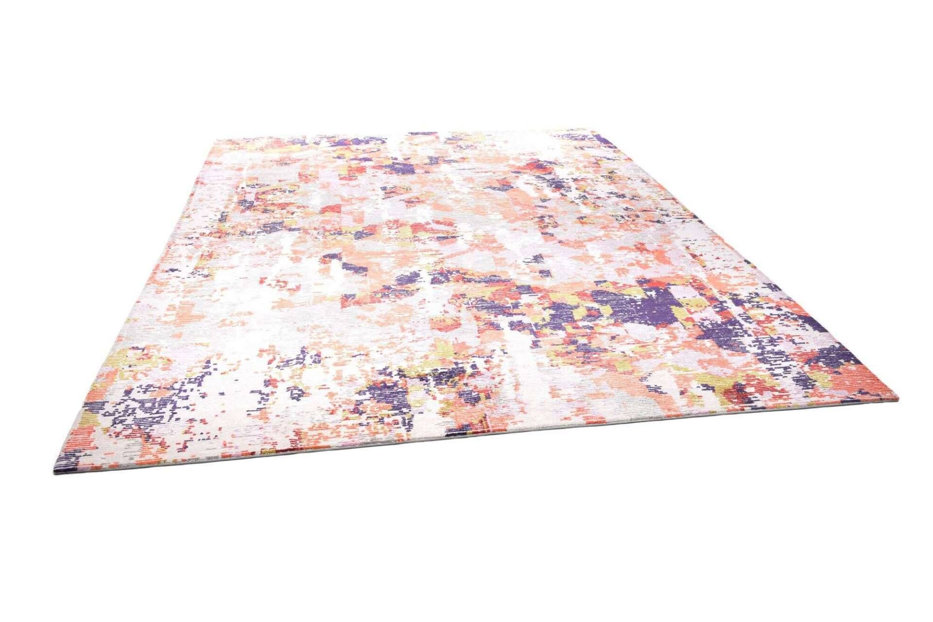 Nepal Teppich Rib Eye Silk 60 Design Seide Wolle 243x305cm bunt – Bild 4