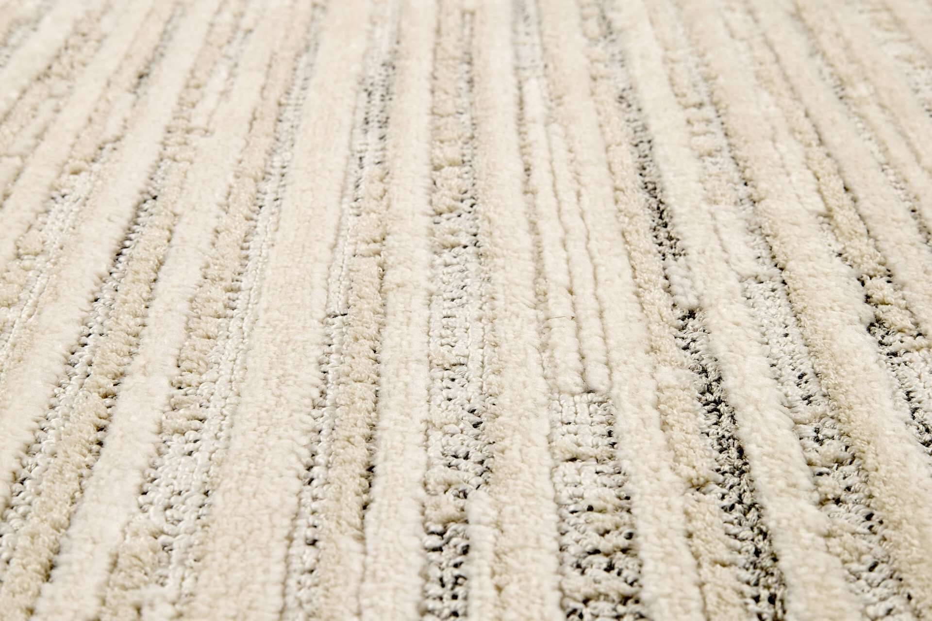 Wohnteppich Lou D.253 C. 003 Streifen creme-grau – Bild 18