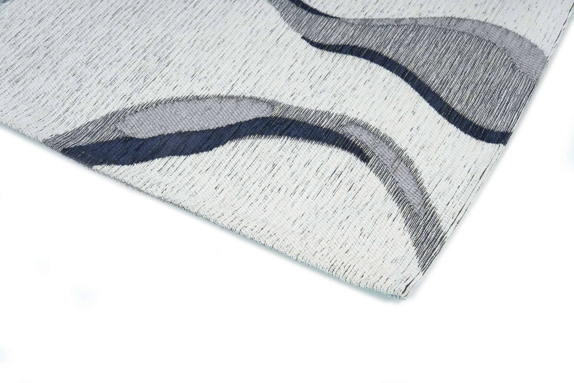 Moderner Teppich ORION BLUE - Waschbarer Teppich – Bild 4