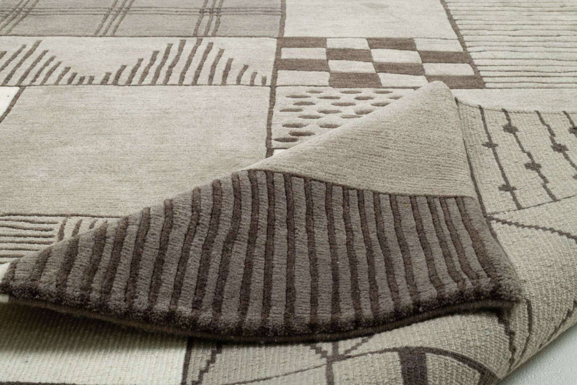 Nepal Teppich Baktapur Elegance Design Handgeknüpft Wunschmaß – Bild 2