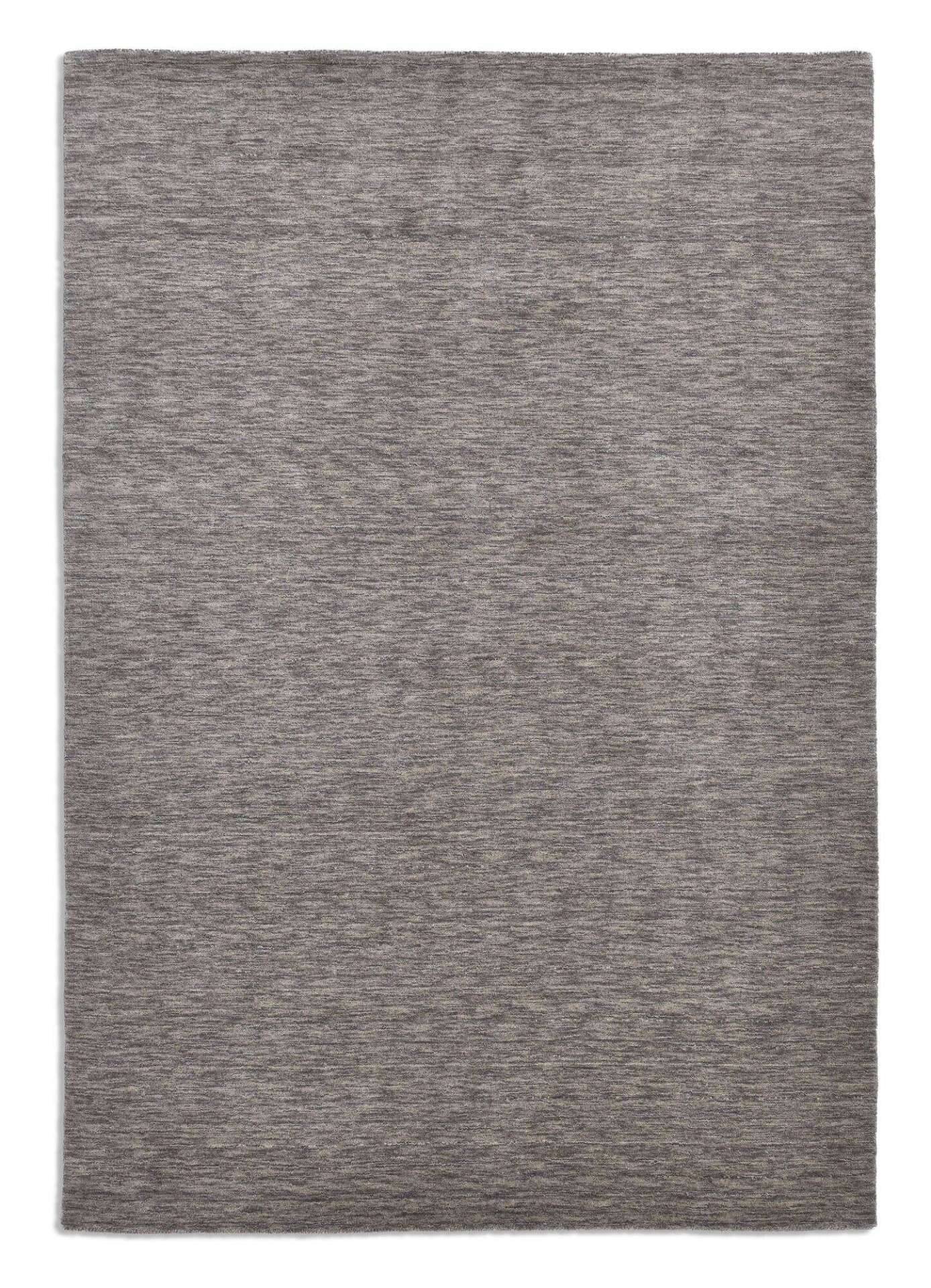 Handwebteppich Holi Schurwolle Naturteppich Teppich uni – Bild 1