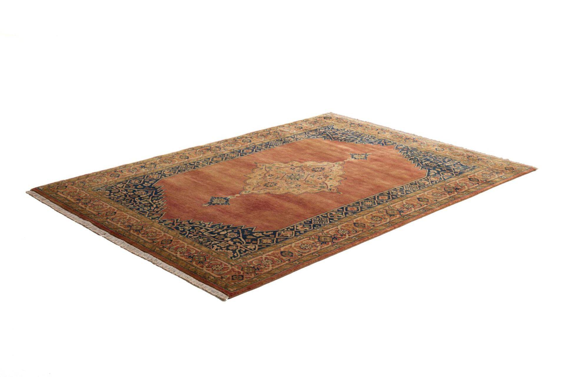  Samarkand Teppich 162x229 cm Kunstvoller Wohnteppich – Bild 7