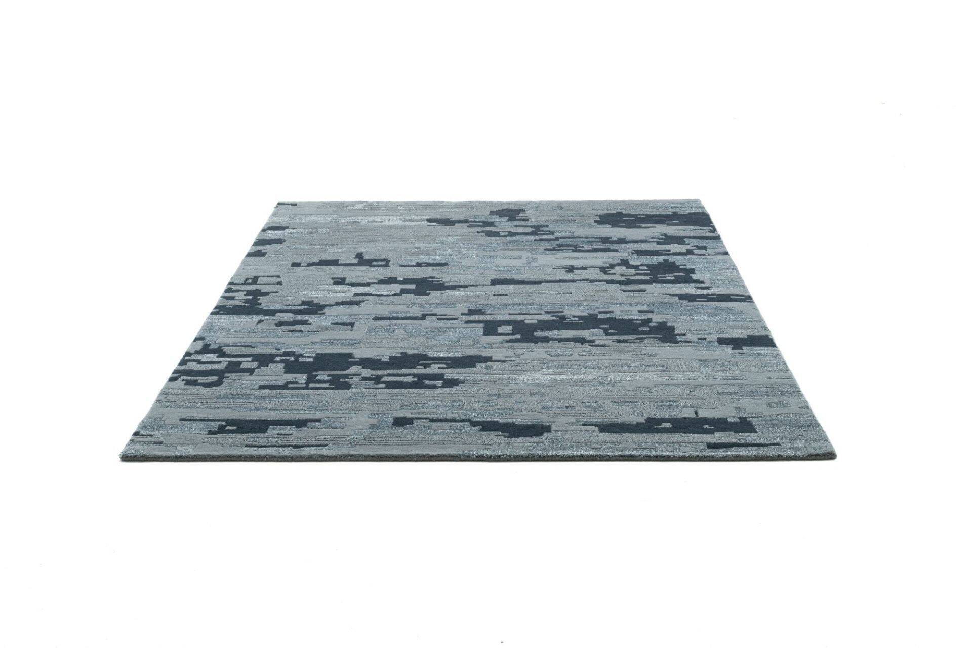 Moderner Designteppich Maringa Handgeknüpft Wunschmaß – Bild 7