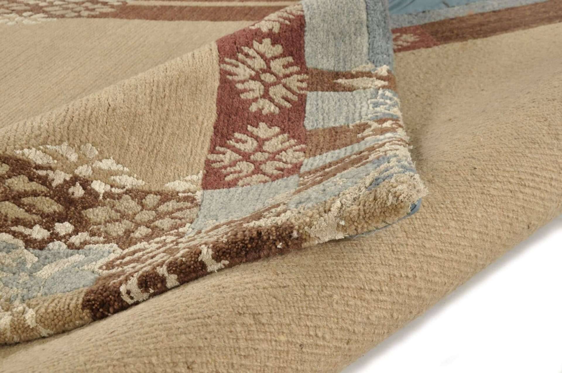 Nepalteppich Talonga-Silk ca. 160x230 cm Handgeknüpft – Bild 5