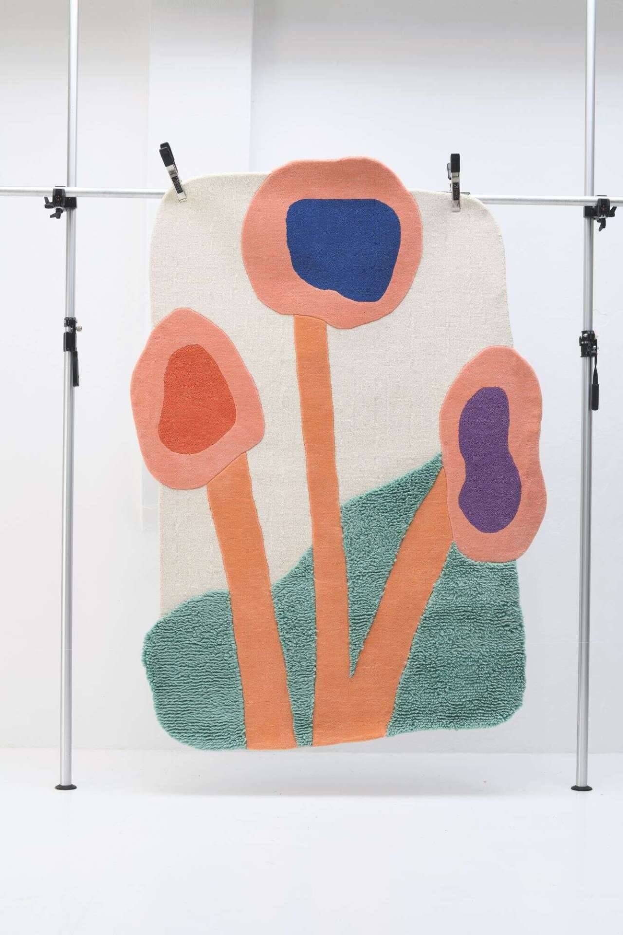 Tom Tailor Designteppich Colorful Poppy by Fabienne Meyer aka Bings – Bild 4