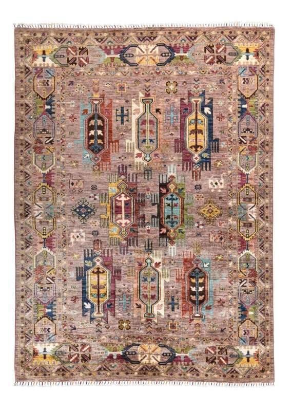Moderner Orientteppich Kandashah 179x246cm Hochwertiger Teppich Handgeknüpft