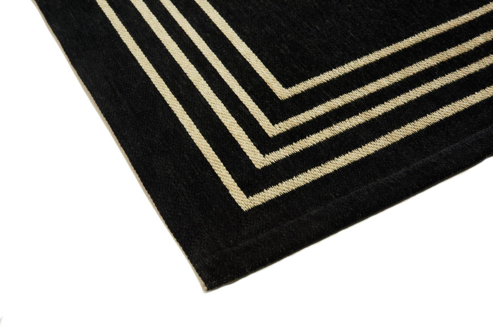 Moderner Teppich ROYAL BLACK - Waschbarer Teppich – Bild 5