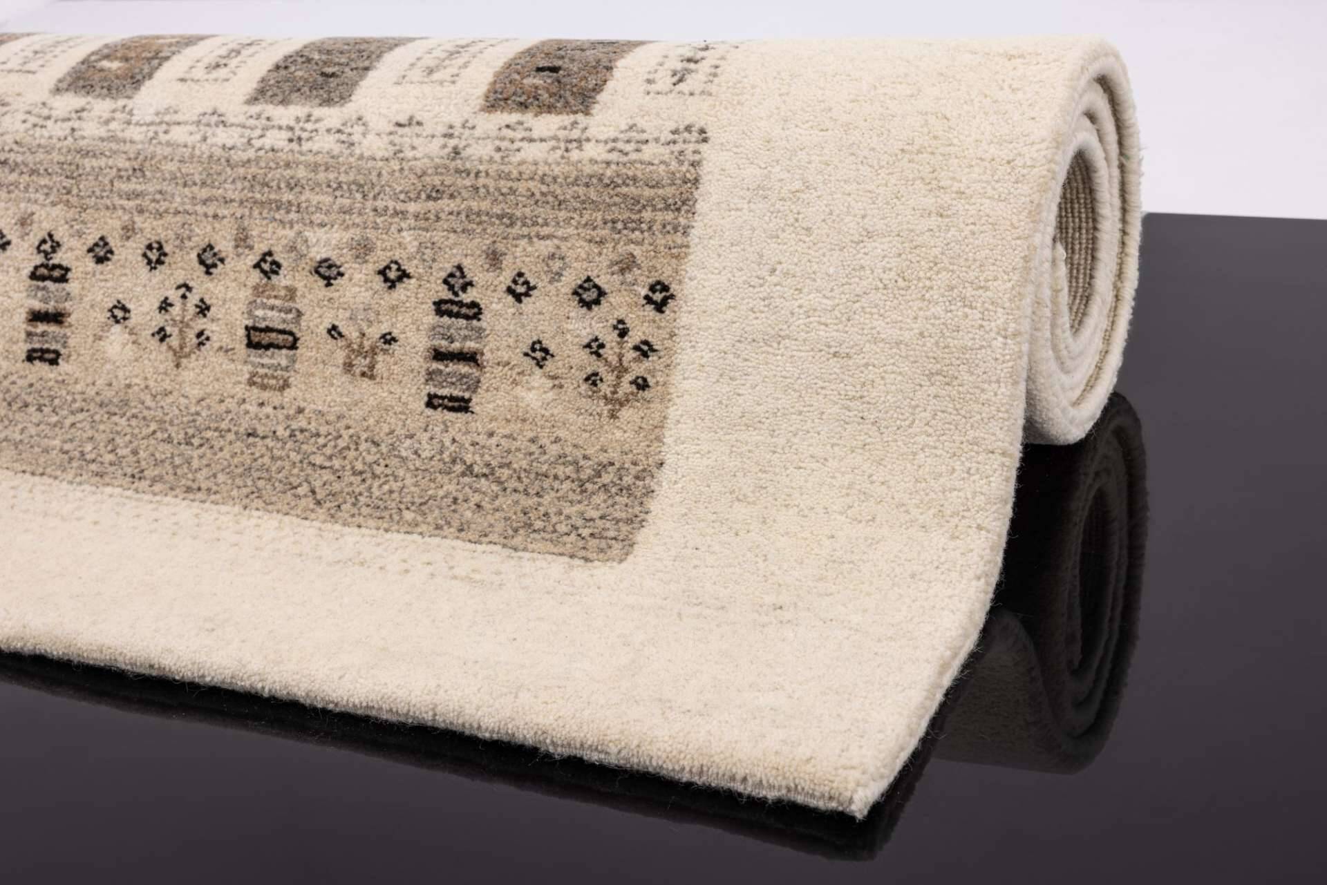 Natur Pur Teppich "Nomadic Deluxe" Design 702 in beige – Bild 3
