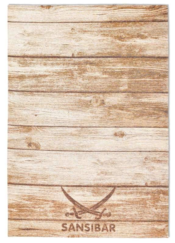 Sansibar Flachgewebe Design Teppich Keitum
