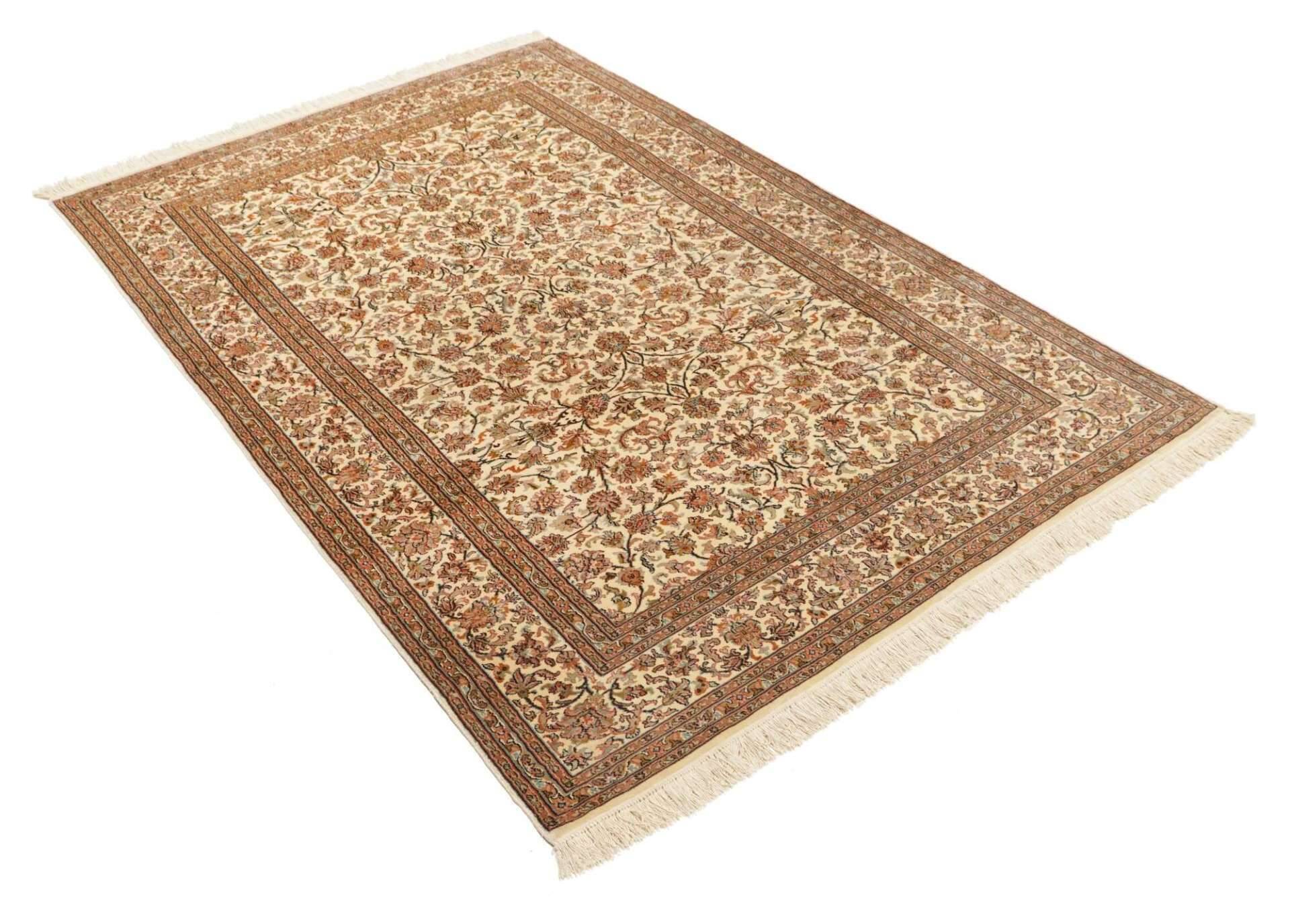 Teppich Kashmir Seide 24/24 Knüpfung 132x190 cm – Bild 6