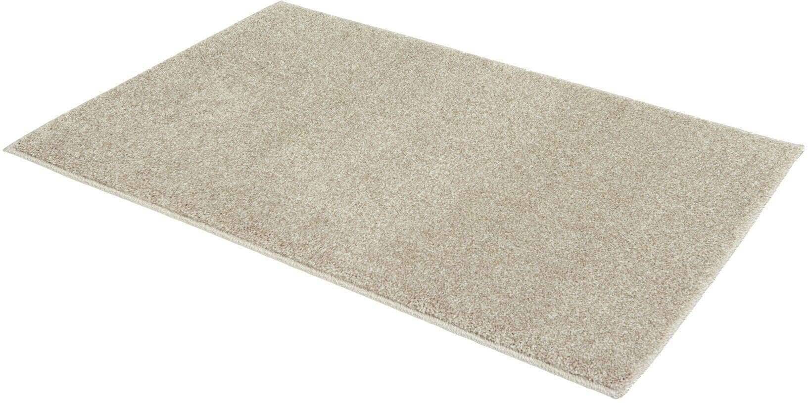 Teppich uni beige Samoa 6870-001-007 Kuschelteppich – Bild 2